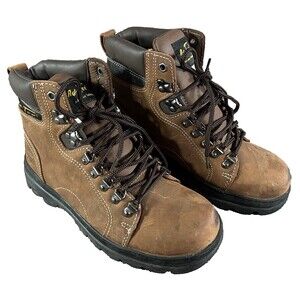 AdTec Women's Brown 6'' Work Hiker Crazy Horse Leather Boot 2987 Size 10M